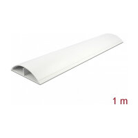 Delock Kabelkanal selbstklebend 119 x 26 mm - Länge 1 m weiß