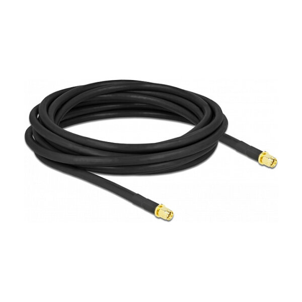 Delock Antennenkabel SMA Stecker zu SMA Stecker LMR/CFD300 5 m low loss