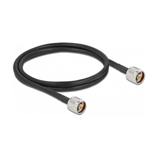 Delock Antennenkabel N Stecker zu N Stecker LMR/CFD300 1 m low loss