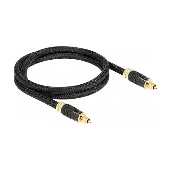 Delock TOSLINK Kabel Standard Stecker - Stecker 1 m