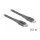 Delock Daten- und Ladekabel USB Type-C™ zu Lightning™ für iPhone™, iPad™ und iPod™ grau 0,5 m MFi