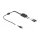 Delock Kabel USB Typ-A Stecker zu 2 x DC 5,5 x 2,1 mm Buchse mit Schalter 1 m