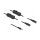 Delock Kabel DC 5,5 x 2,1 mm Stecker zu 2 x DC Buchse mit Schalter 1 m