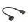 Delock Keystone Modul HDMI Buchse 250° > HDMI Buchse mit Kabel schwarz