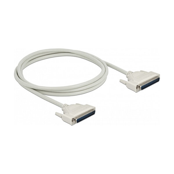 Delock Serielles Kabel D-Sub 37 Stecker zu Stecker 2 m