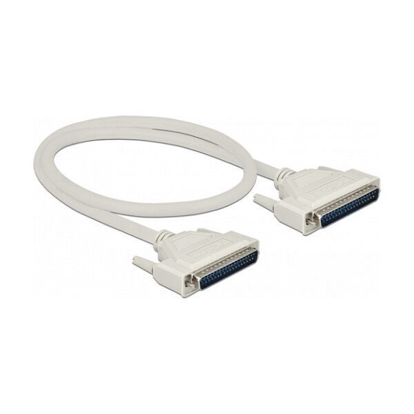 Delock Serielles Kabel D-Sub 37 Stecker zu Stecker 0,5 m
