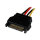 12IN SATA TO LP4 POWER CABLE