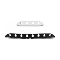 Delock Kabelhalter trapezförmig selbstklebend Kombi Set 10 Stück schwarz / weiß