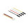 Delock Conversion IOT Grove Kabel 4 Pin Stecker zu 4 x Jumper Buchse 20 cm