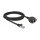 Delock Netzwerk Verlängerungskabel S/FTP RJ45 Stecker zu RJ45 Buchse Cat.6A 2 m schwarz