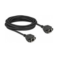 Delock Netzwerk Verlängerungskabel S/FTP RJ45 Buchse...