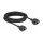 Delock Netzwerk Verlängerungskabel S/FTP RJ45 Buchse zu RJ45 Buchse Cat.6A 5 m schwarz