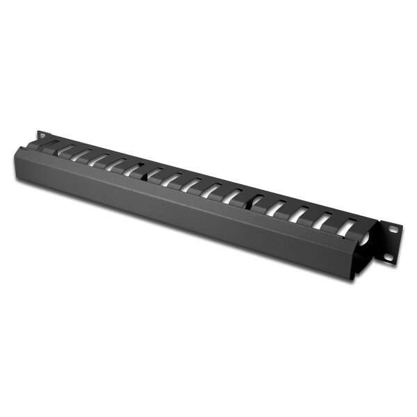 DIGITUS Rangierpanel 1HE Abnehmbare Rückblende schwarz