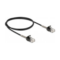 Delock Kabel RJ45 Stecker zu RJ45 Stecker mit Knickschutz...