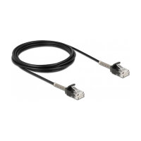 Delock Kabel RJ45 Stecker zu RJ45 Stecker mit Knickschutz...