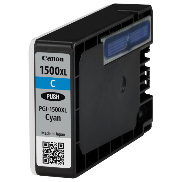 Canon Tinte PGI-1500XL 9193B001 Cyan bis zu 1.020 Seiten gemäß ISO/IEC 24711