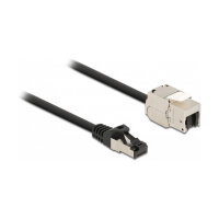 Delock Kabel RJ45 Stecker zu Keystone Modul RJ45 Buchse...