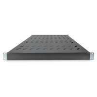 DIGITUS Fachboden 1HE 44x482x500-780mm bis 50kg schwarz vari