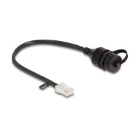 Delock Kabel RJ45 Stecker zu RJ45 Buchse zum Einbau mit...