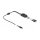 Delock Kabel USB Type-C™ Stecker zu 2 x DC 5,5 x 2,1 mm Buchse mit Schalter 1 m