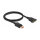 Delock DisplayPort Verlängerungskabel zum Einbau 8K 60 Hz 1 m