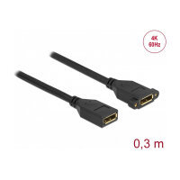 Delock DisplayPort 1.2 Kabel Buchse zu Buchse zum Einbau...