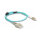 Delock LWL Kabel mit Metallarmierung LC Duplex zu SC Duplex Multimode OM3 1 m