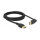 Delock DisplayPort Kabel Stecker gerade zu Stecker 90° oben gewinkelt 8K 60 Hz 2 m ohne Einrastfunktion
