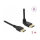 Delock DisplayPort Kabel Stecker gerade zu Stecker 90° oben gewinkelt 8K 60 Hz 2 m ohne Einrastfunktion
