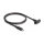Delock SuperSpeed USB 10 Gbps (USB 3.2 Gen 2) Kabel USB Type-C™ Stecker zu Buchse 1 m zum Einbau schwarz