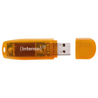 STICK 64GB Intenso Rainbow Line / orange