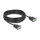 Delock RS-232 Kabel Seriell D-Sub9 Buchse zu Buchse mit schmalem Steckergehäuse 10 m