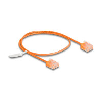 Delock RJ45 Netzwerkkabel Cat.6 UTP Ultra Slim 0,5 m...