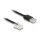Delock RJ50 zu USB 2.0 Typ-A Barcode Scanner Spiralkabel 2 m