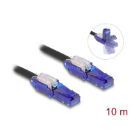 Delock RJ45 Netzwerkkabel Cat.6 UTP mit 180°...
