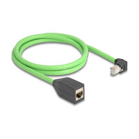 Delock RJ45 Netzwerk Verlängerungskabel Cat.6A...