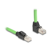 Delock RJ45 Netzwerkkabel Cat.6A Stecker zu Stecker oben...