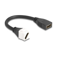 Delock Keystone Modul Kabel HDMI Buchse zu Buchse...