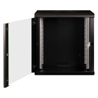 DIGITUS Wandgehäuse Unique 12HE 643x600x450mm schwarz