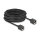 Delock Netzwerk Verlängerungskabel RJ45 Kupplung Buchse zu RJ45 Buchse Cat.6A S/FTP 10 m schwarz