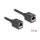 Delock Netzwerk Verlängerungskabel RJ45 Kupplung Buchse zu RJ45 Buchse Cat.6A S/FTP 10 m schwarz
