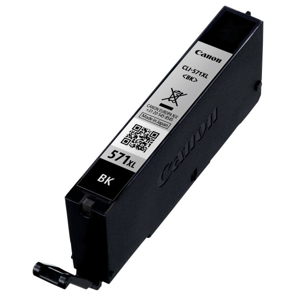 Canon Tinte CLI-571XL 0331C001 Schwarz bis zu 895 Farbfotos gemäß IISO/IEC 29102