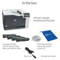 FL HP Color Laserjet Pro CP5225dn A3/LAN Duplex