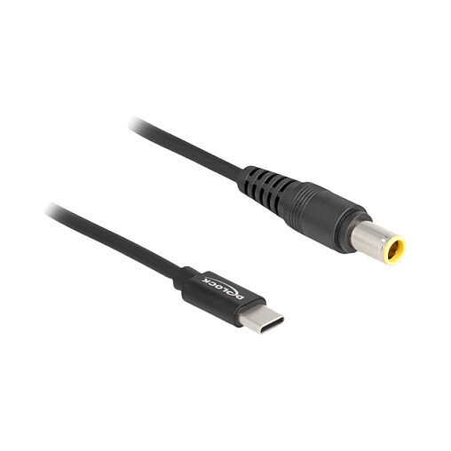 Delock Notebook Ladekabel USB Type-C™ Stecker zu IBM 7,9 x 5,5 mm Stecker