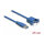 Delock USB 5 Gbps Kabel Typ-A Stecker zu USB 5 Gbps Typ-A Buchse zum Einbau 25 cm