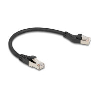 Delock RJ45 Netzwerkkabel Cat.8.1 S/FTP Stecker 45°...