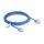 Delock RJ45 Netzwerkkabel Cat.6 UTP Ultra Slim 3 m blau mit kurzen Steckern