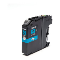 Brother Tinte LC-123C Cyan bis zu 600 Seiten nach ISO/IEC 24711