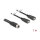 Delock M12 Kabel A-kodiert 8 Pin Buchse zu 2 x USB 2.0 Typ-A Buchse 1 m schwarz