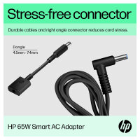 N HP 65W SMART Netzteil für alle HP24x/25x/35x/430/44x/45x/640/650/ZBook